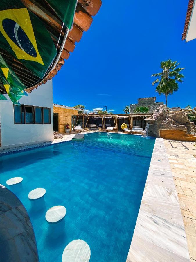 Hotel Pousada Mahon Mar Praia do Frances Exteriör bild