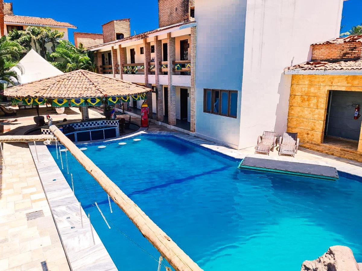 Hotel Pousada Mahon Mar Praia do Frances Exteriör bild