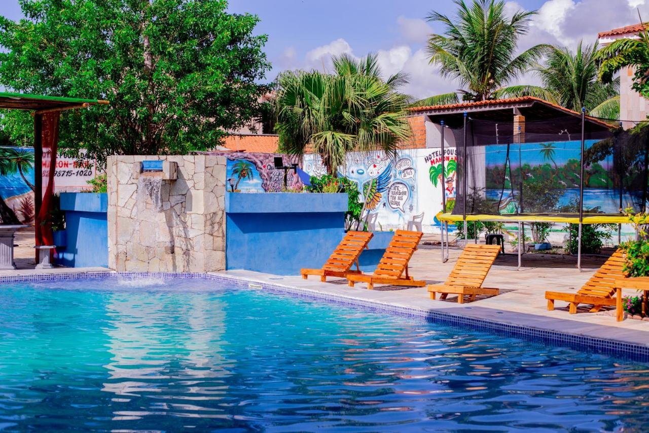 Hotel Pousada Mahon Mar Praia do Frances Exteriör bild