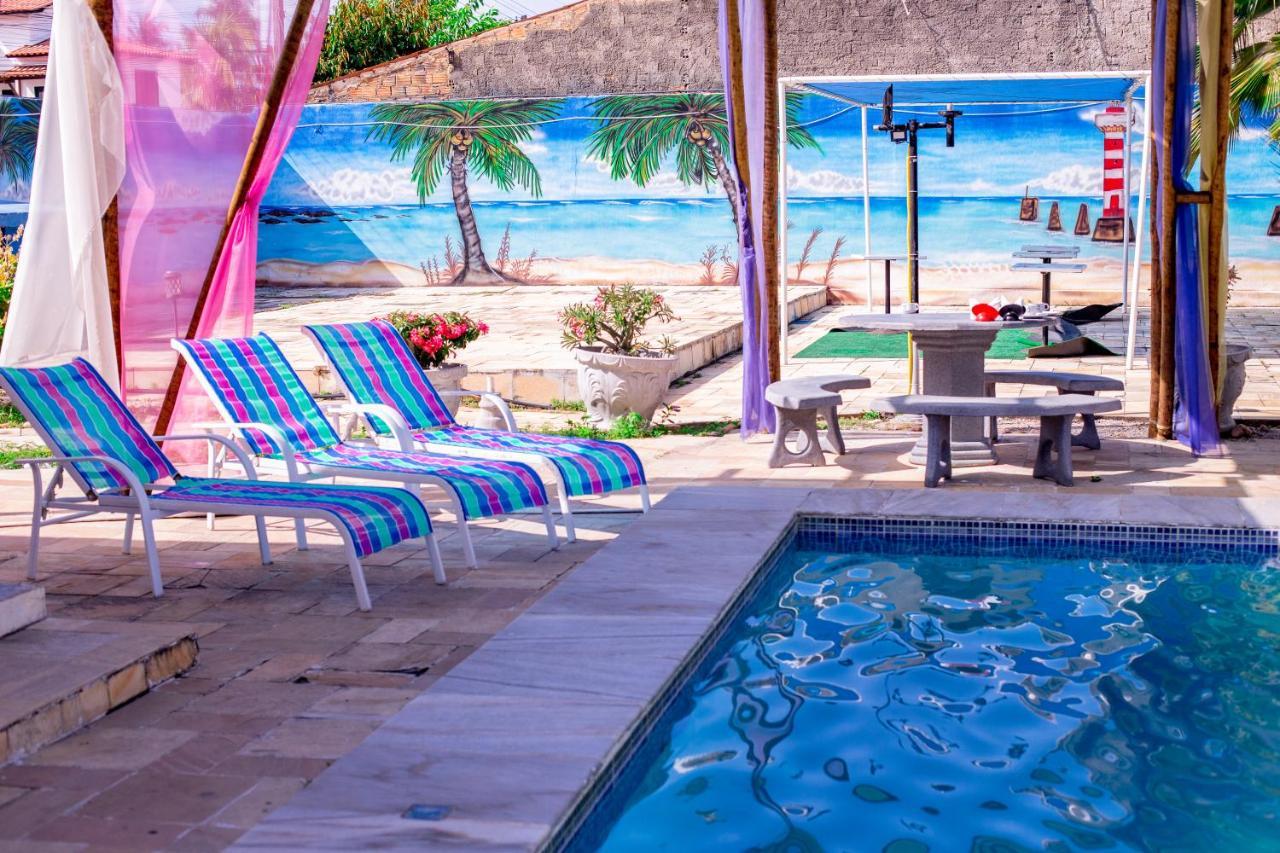 Hotel Pousada Mahon Mar Praia do Frances Exteriör bild